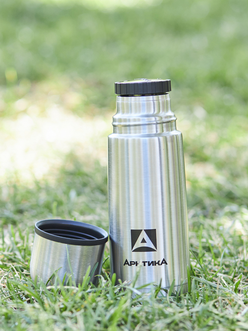 Термос 0.35л серии 101 стальной с узким горлом - 2