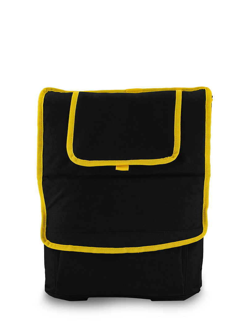 Термосумка-холодильник 20л серии 3001 чёрная с люком - 6