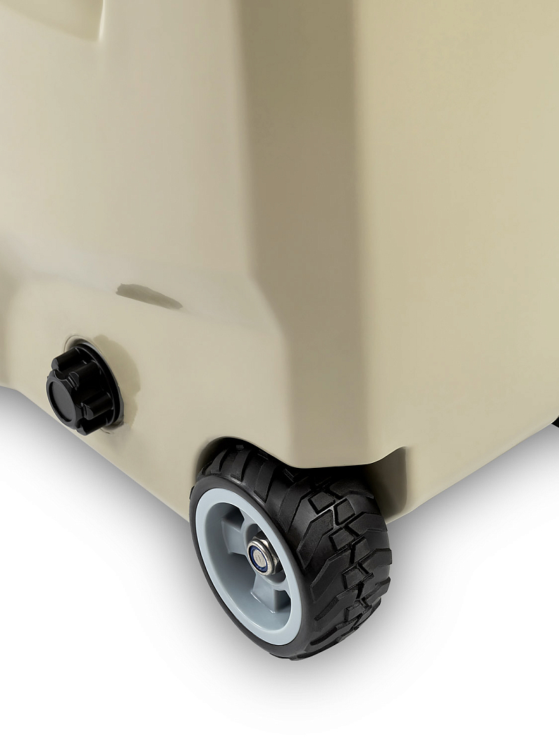 Бежевый термоконтейнер 2600 на 35 литров - 4