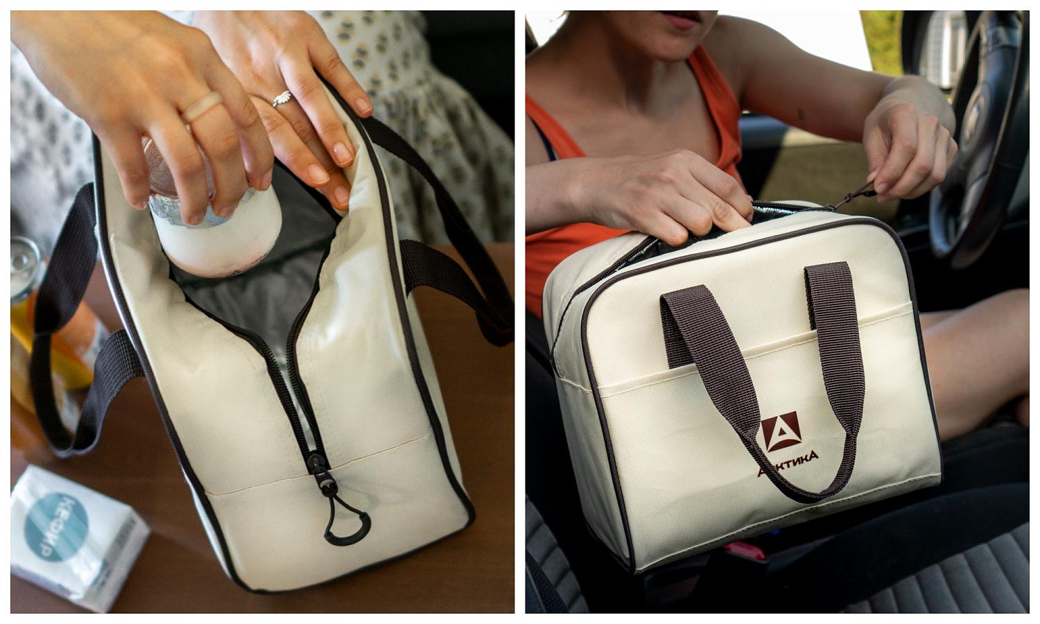 Термосумка для ланча серии 3300 вместе с аккумуляторами холода заменит портативный холодильник на весь день.