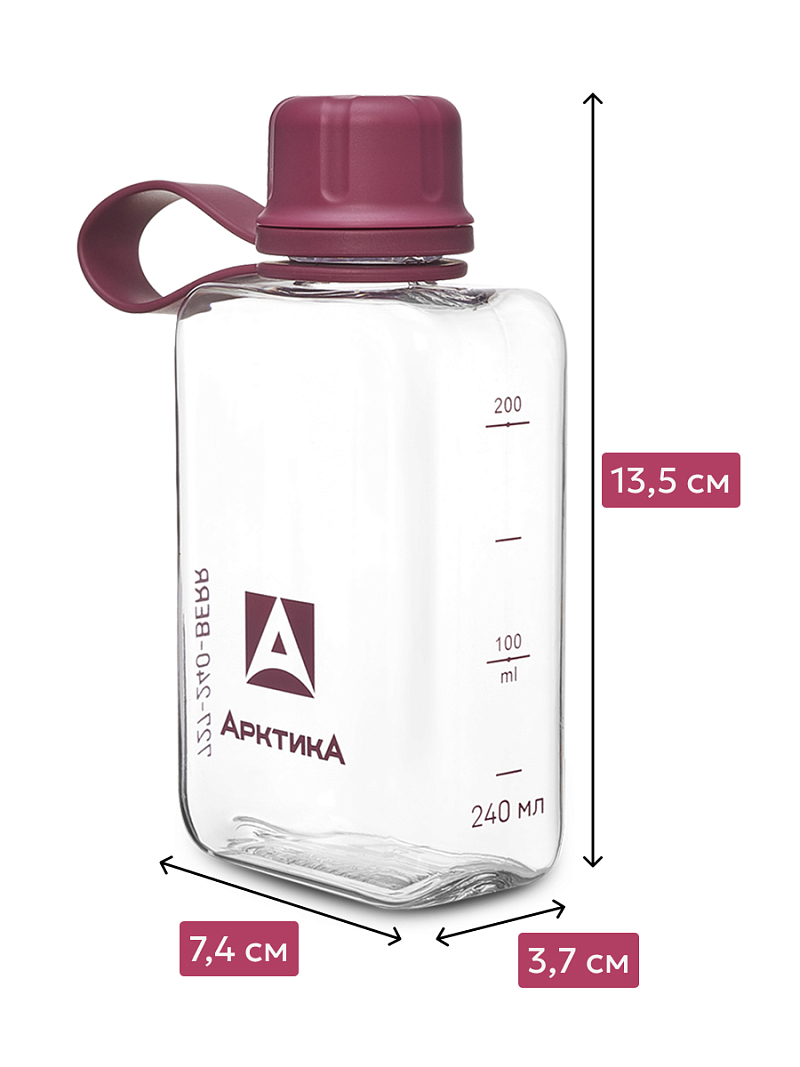 Тритановая бутылка 0.24л серии 727 «Вишня» - 6